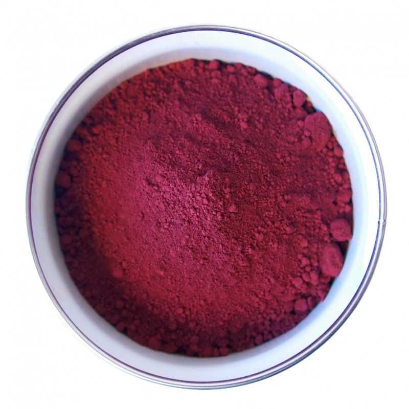 Dark oxide red pigment