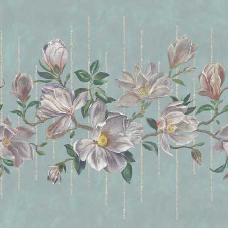 W7338-02 - Folium - Magnolia Frieze